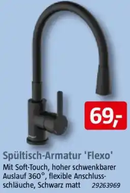 Bauhaus Camargue Spültisch-Armatur 'Flexo' Angebot