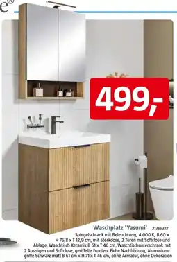 Bauhaus Camargue Waschplatz 'Yasumi' Angebot