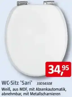 Bauhaus POSEIDON WC-Sitz 'Sari' Angebot