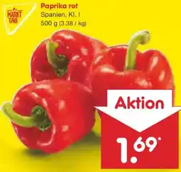 Netto Marken-Discount Paprika rot Angebot