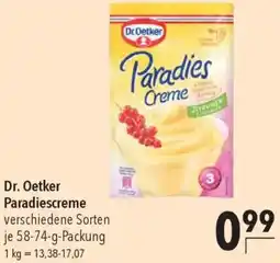 CITTI Markt Dr. Oetker Paradiescreme Angebot