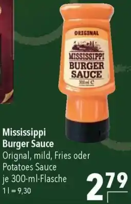 CITTI Markt Mississippi Burger Sauce Angebot