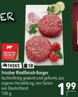 CITTI Markt Frischer Rindfleisch-Burger Angebot