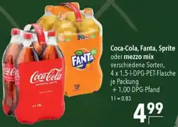 CITTI Markt Coca-Cola, Fanta, Sprite oder mezzo mix Angebot