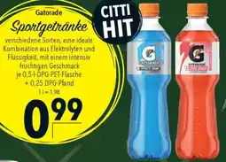 CITTI Markt Gatorade Sportgetränke Angebot