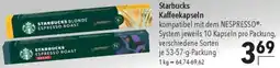 CITTI Markt Starbucks Kaffeekapseln Angebot