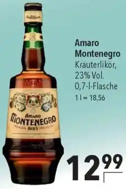CITTI Markt Amaro Montenegro Kräuterlikör Angebot