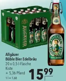 CITTI Markt Allgäuer Büble Bier Edelbräu Angebot