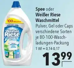 CITTI Markt Spee oder Weißer Riese Waschmittel Angebot