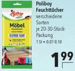 CITTI Markt Poliboy Feuchttücher Angebot