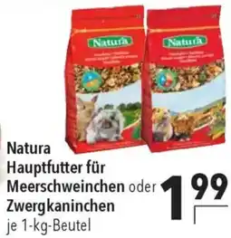 CITTI Markt Natura Hauptfutter für Meerschweinchen oder Zwergkaninchen Angebot