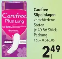 CITTI Markt Carefree Slipeinlagen Angebot