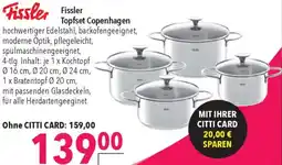CITTI Markt Fissler Topfset Copenhagen Angebot