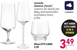 CITTI Markt Leonardo Glasserie ,,Puccini" Angebot