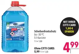 CITTI Markt KLAX Scheibenfrostschutz Angebot