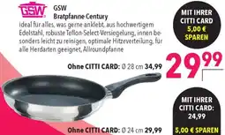 CITTI Markt GSW Bratpfanne Century Angebot