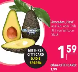 CITTI Markt SanLucar Avocados ,,Hass" Angebot