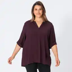 NKD Damen-Bluse mit 3/4 Arm, große Größen Angebot