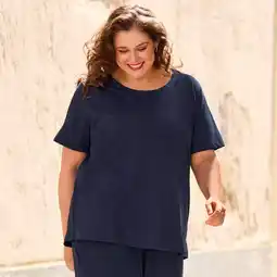 NKD Damen-T-Shirt aus reiner Baumwolle, große Größen Angebot