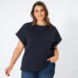 NKD Damen-Sweat-T-Shirt mit Rundhalsausschnitt, große Größen Angebot