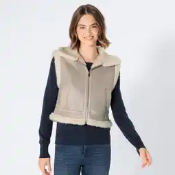 NKD Damen-Weste in Velourslederoptik Angebot