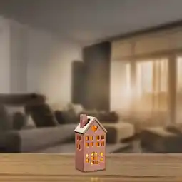 NKD LED-Keramikhäuschen mit Timerfunktion, Höhe ca. 15cm Angebot