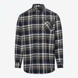 NKD Herren-Langarm-Flanellhemd mit Brusttasche Angebot