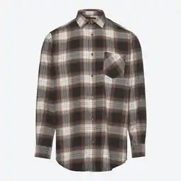 NKD Herren-Langarm-Flanellhemd mit Kentkragen Angebot