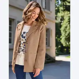 NKD Damen-Jacke in Wildlederoptik mit Elasthan Angebot