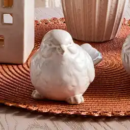 NKD Deko-Vogel aus Keramik, ca. 13x7,5x8cm Angebot