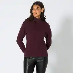 NKD Damen-Pullover mit Zopfstrickmuster Angebot