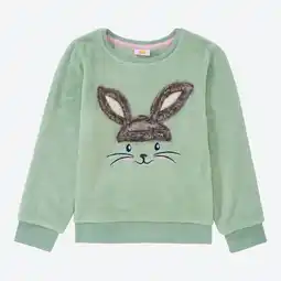 NKD Kinder-Mädchen-Fleeceshirt mit Applikation Angebot