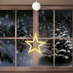 NKD LED-Fensterlicht Stern, Ø ca. 18 cm Angebot