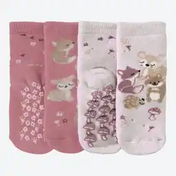 NKD Baby-Mädchen-ABS-Socken, 2er-Pack Angebot