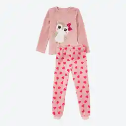 NKD Kinder-Mädchen-Pyjama aus Fleece, 2-teilig Angebot