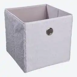 NKD Aufbewahrungswürfel mit Teddy-Fell Angebot