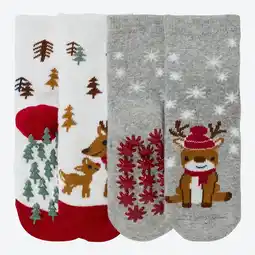 NKD Baby-ABS-Socken mit Winter-Motiv, 2er-Pack Angebot