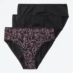 NKD Damen-Rioslip aus Baumwolle, 3er-Pack Angebot