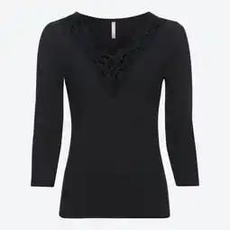 NKD Damen-Langarmshirt mit Spitze Angebot