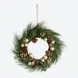 NKD Dekokranz mit Zapfen und Kugeln, Ø ca. 50 cm Angebot