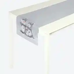 NKD Tischläufer mit Schneemann-Motiv, ca. 40x140cm Angebot