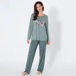 NKD Damen-Schlafanzug mit Blumenmuster, 2-teilig Angebot