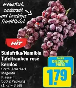 AEZ Südafrika/Namibia Tafeltrauben rosé kernlos Angebot