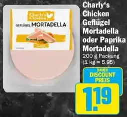 AEZ Charly's Chicken Geflügel Mortadella oder Paprika Mortadella Angebot