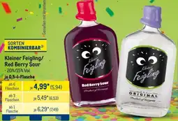 METRO Kleiner Feigling/ Red Berry Sour Angebot