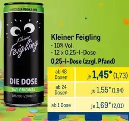 METRO Kleiner Feigling Angebot