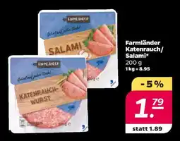 NETTO Farmländer Katenrauch/Salami Angebot