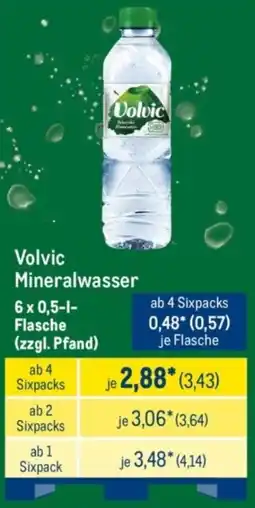 METRO Volvic Mineralwasser Angebot