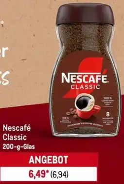 METRO Nescafé Classic Angebot