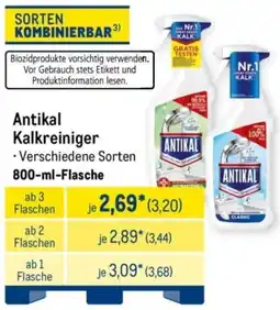 METRO Antikal Kalkreiniger Angebot